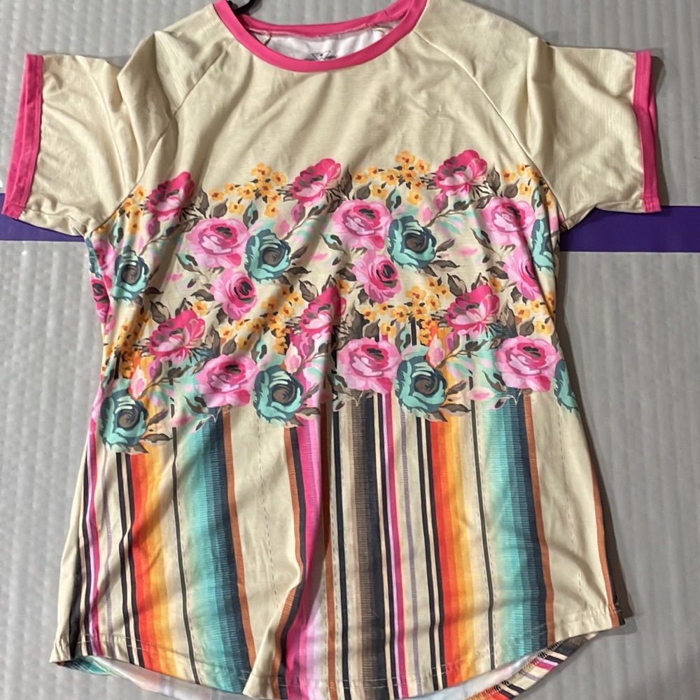 Large super soft stripes/ flowers